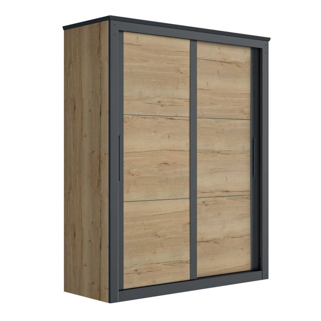 Epsilon armoire 2 portes coulissantes glaces Meubles