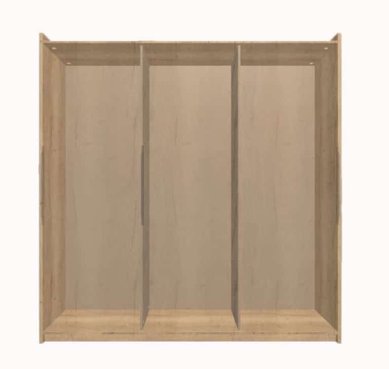 Armoire 3 portes coulissantes Collection New York Meubles