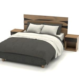 Tête de lit Cortina avec Tablettes Attenantes