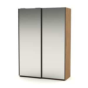 Armoire Cortina 2 portes glaces coulissantes