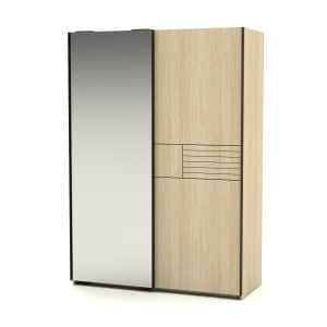 Armoire Denver 2 portes mixtes coulissantes