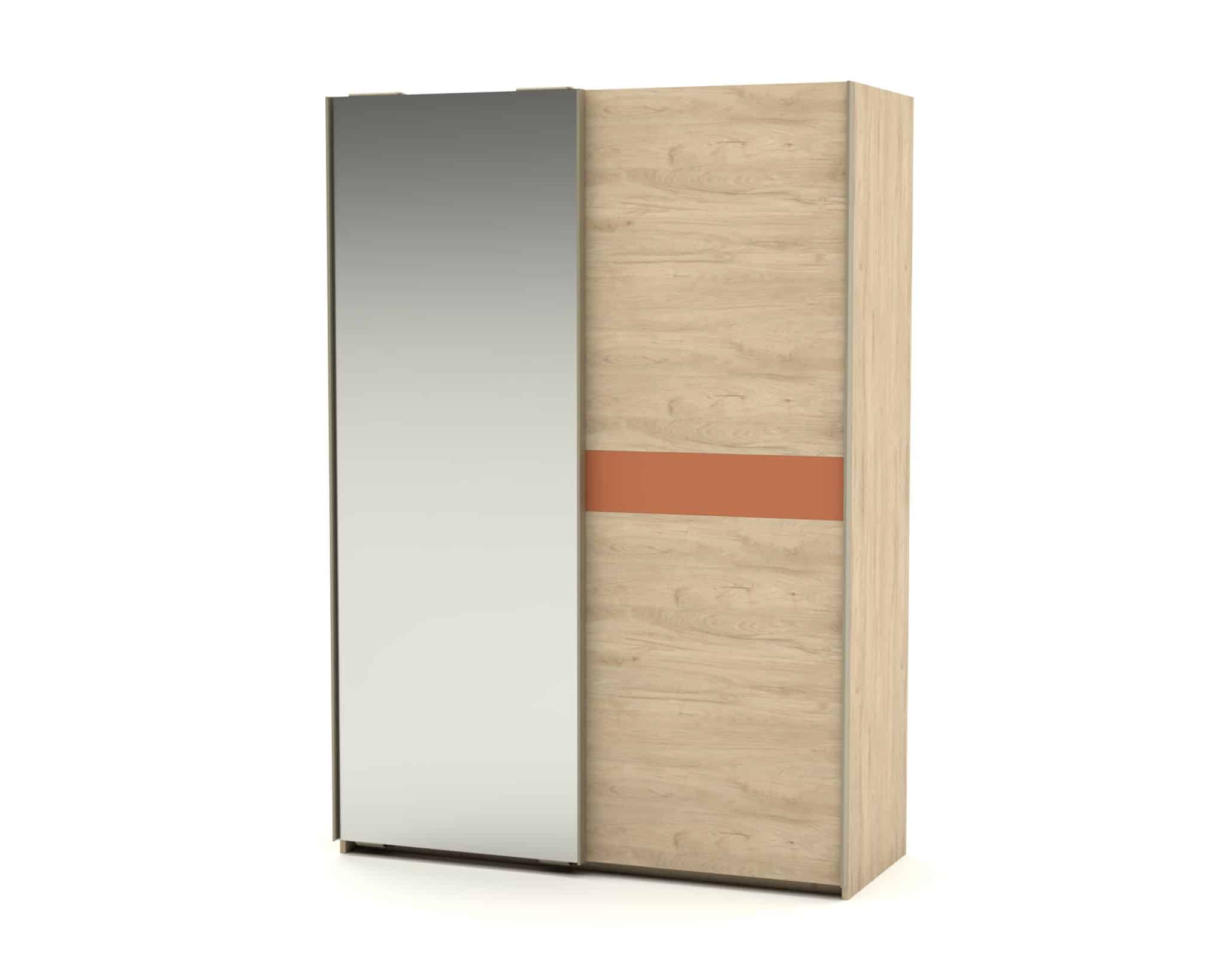 Armoire Luba 2 portes mixtes coulissantes – Image 4