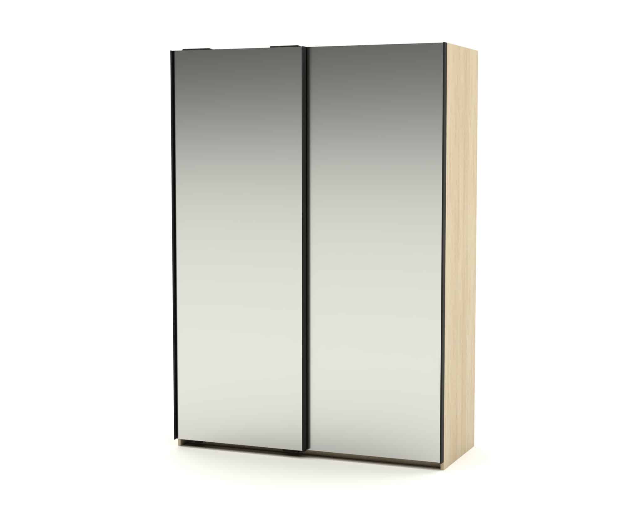 Armoire Niagara 2 portes glaces coulissantes