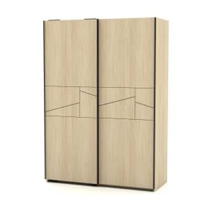 Armoire Niagara 2 portes pleines coulissantes