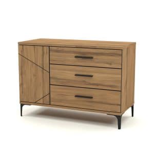 Commode Niagara 3 tiroirs 1 porte